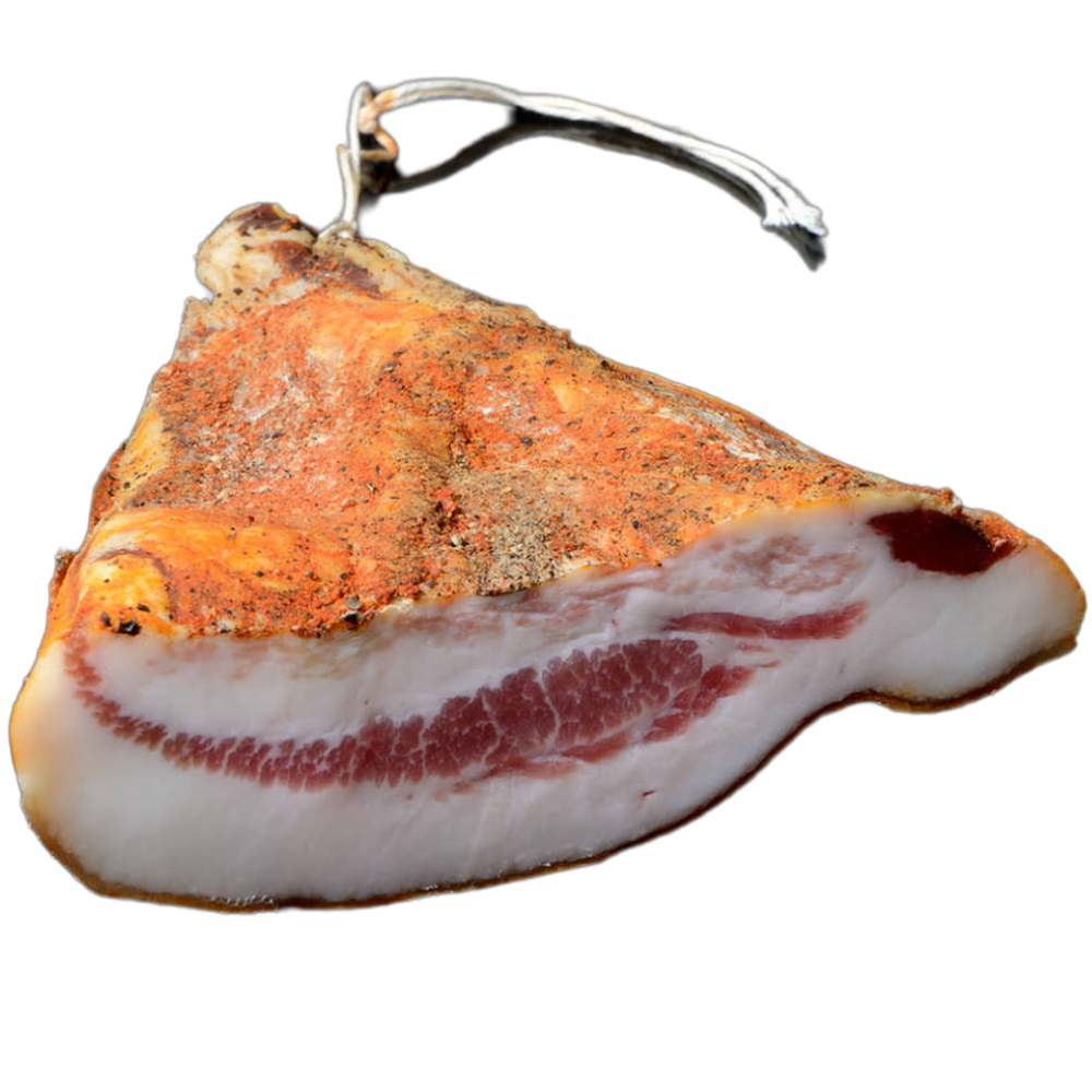 Guanciale Toscano Stagionato - Circa 500g 