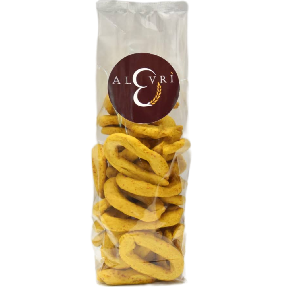 Taralli Artigianali Pugliesi alla Curcuma - 300g