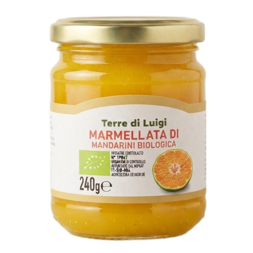 Marmellata di Mandarini Siciliani Biologici - 240g