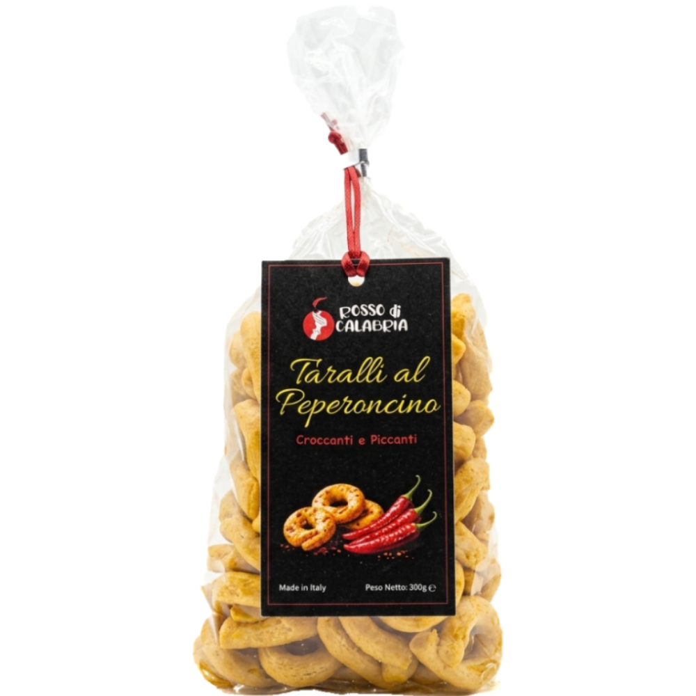 Taralli Artigianali al Peperoncino - 300g