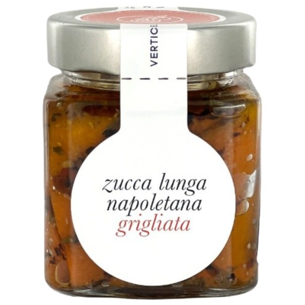 Zucca Lunga Napoletana Grigliata in Olio EVO - 180g, 580g o 1,7Kg