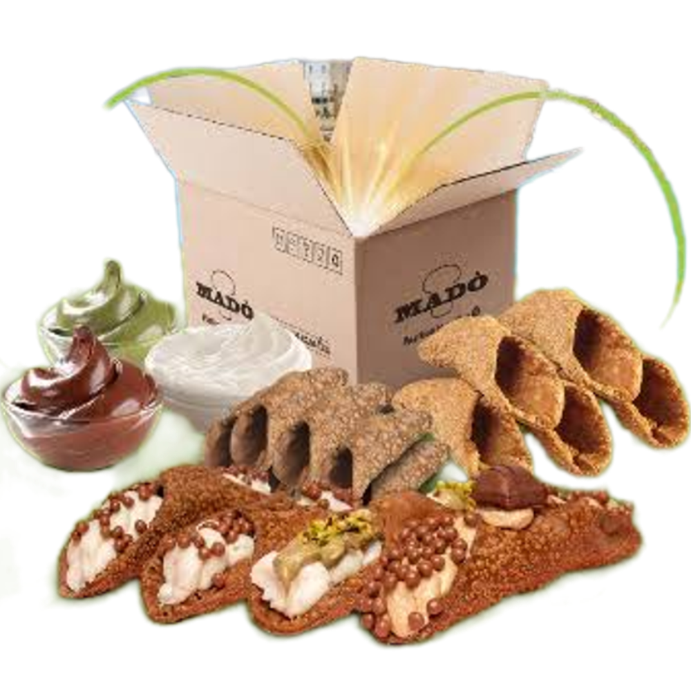 Box Cannoli Siciliani Fai da Te - 10 Pezzi