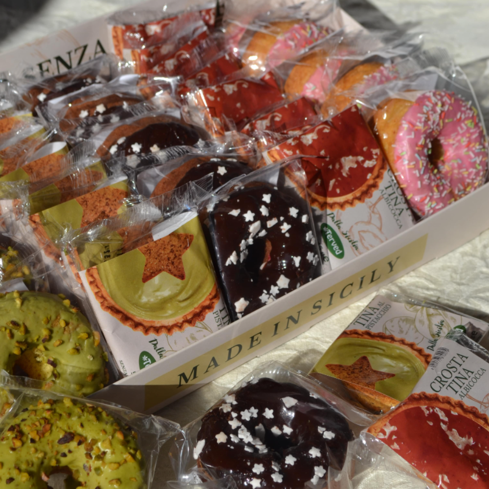 Prodotti Dolciari Siciliani Senza Glutine - 38 Pezzi Assortiti