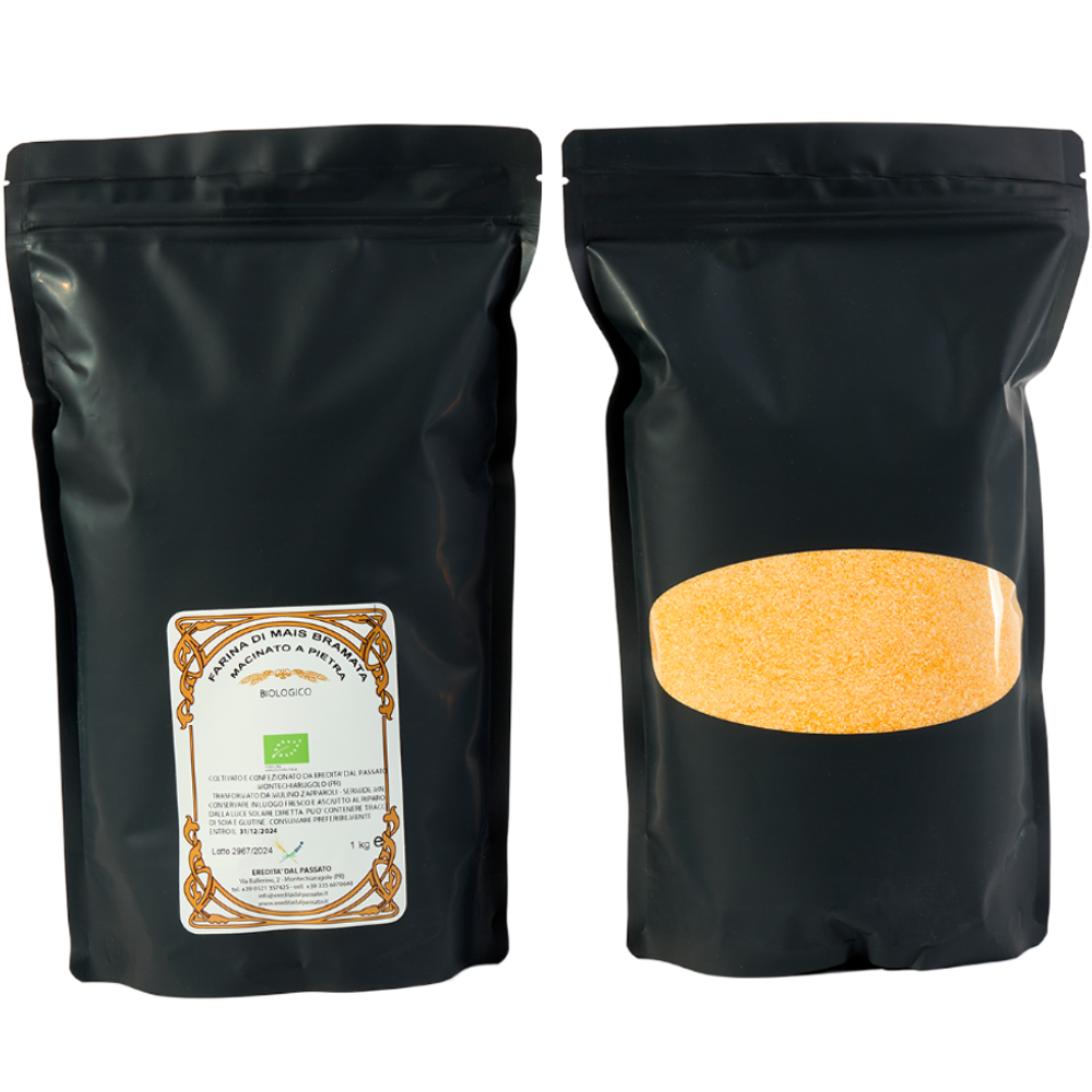 Farina di Mais Bramata Biologica - 1Kg