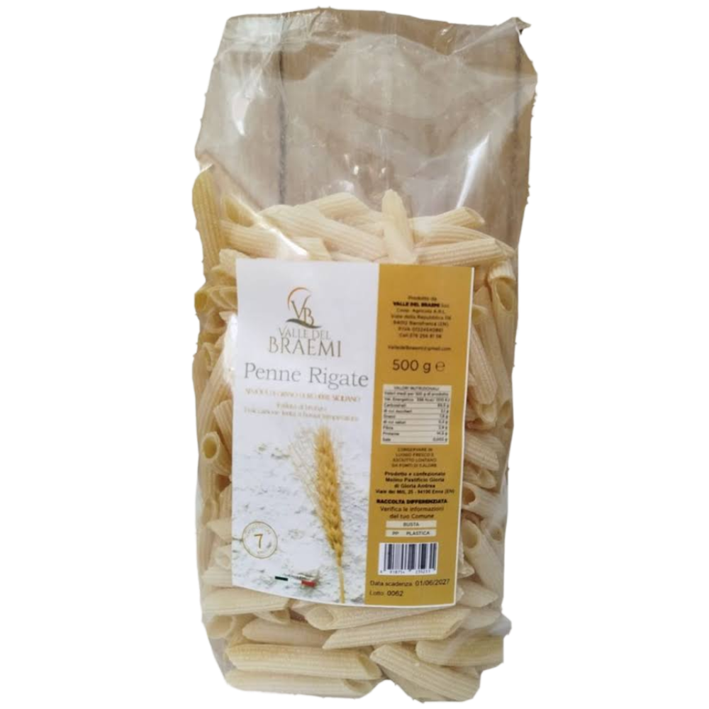 Penne Rigate di Grano Duro Siciliano Trafilate al Bronzo - 4kg o 5Kg