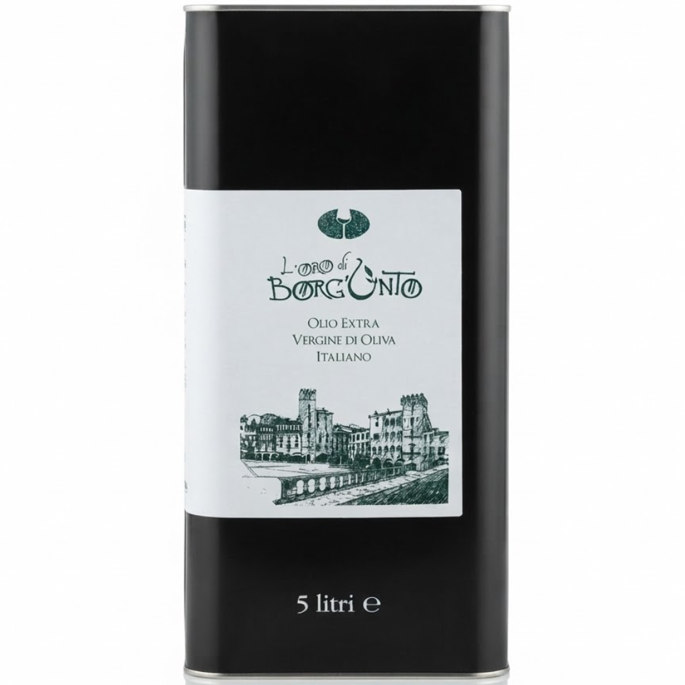 Olio Extravergine di Oliva Toscano "Borgunto" - Latta da 5 Litri