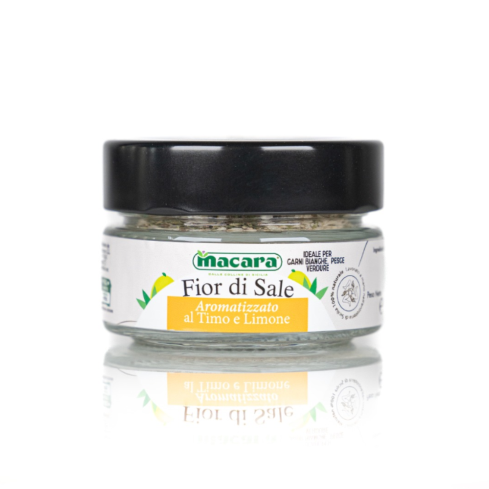 Sale Marino Aromatizzato al Timo e Limone - 90g
