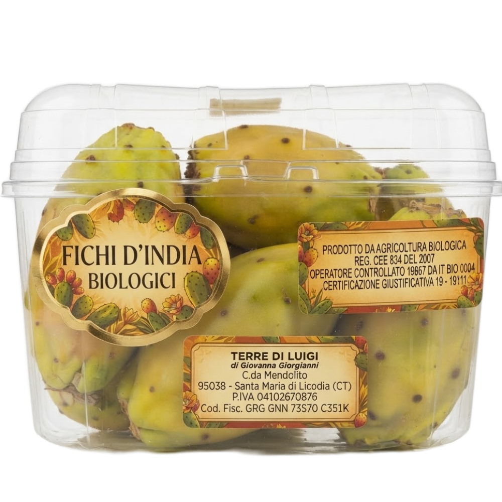 Fichi d'India dell'Etna 100% Biologici - 1Kg