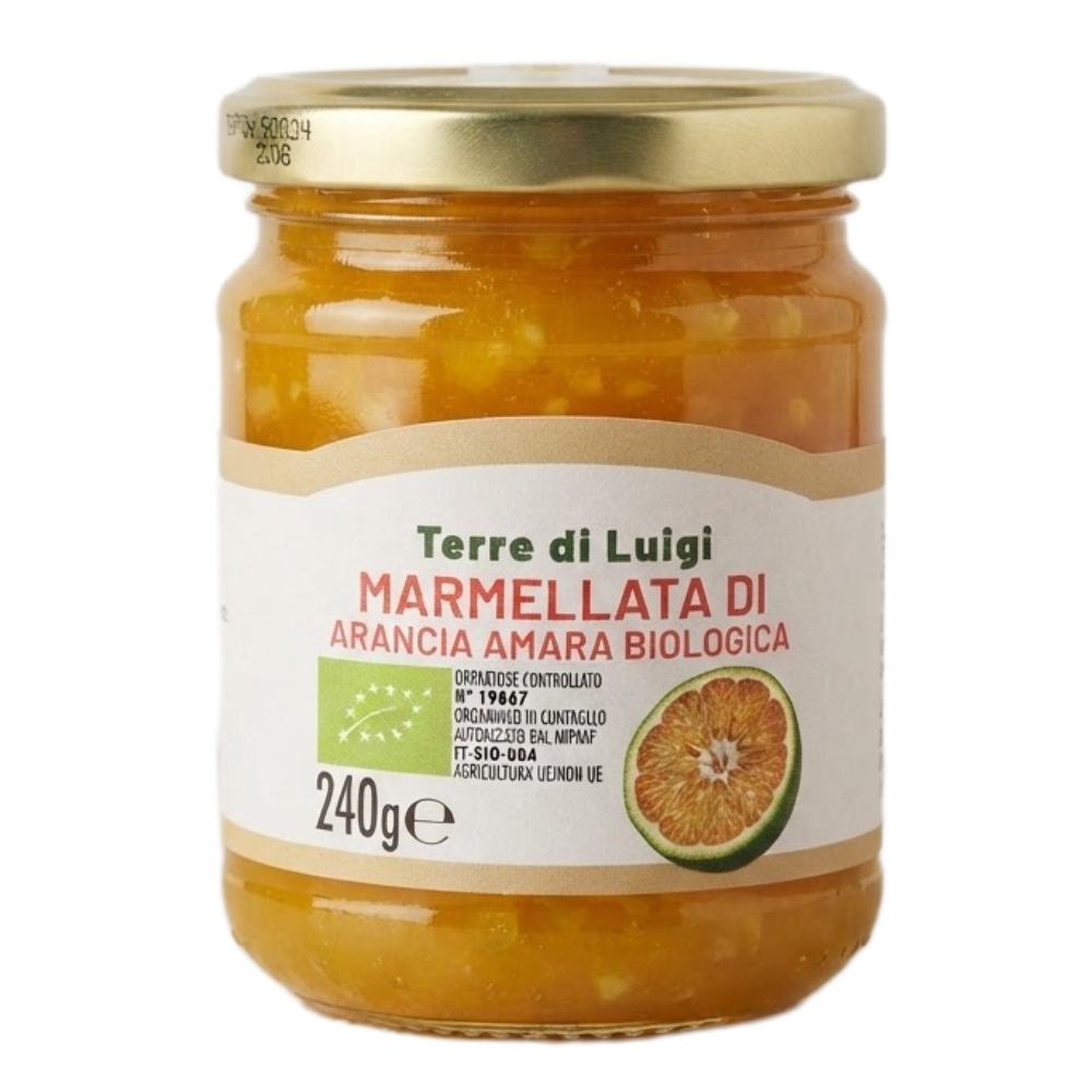 Marmellata di Arancia Siciliana Amara Biologica - 240g