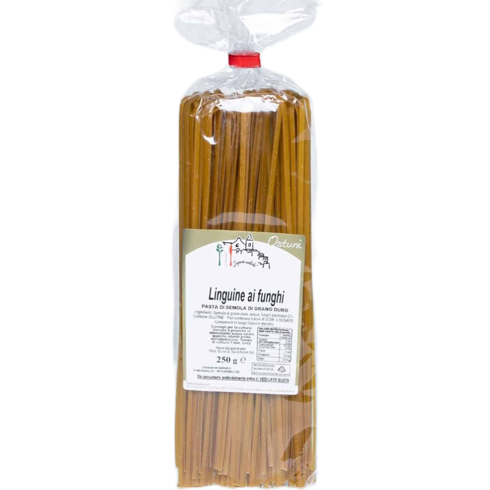 3Kg di Linguine ai Funghi - 12 Pezzi da 250g