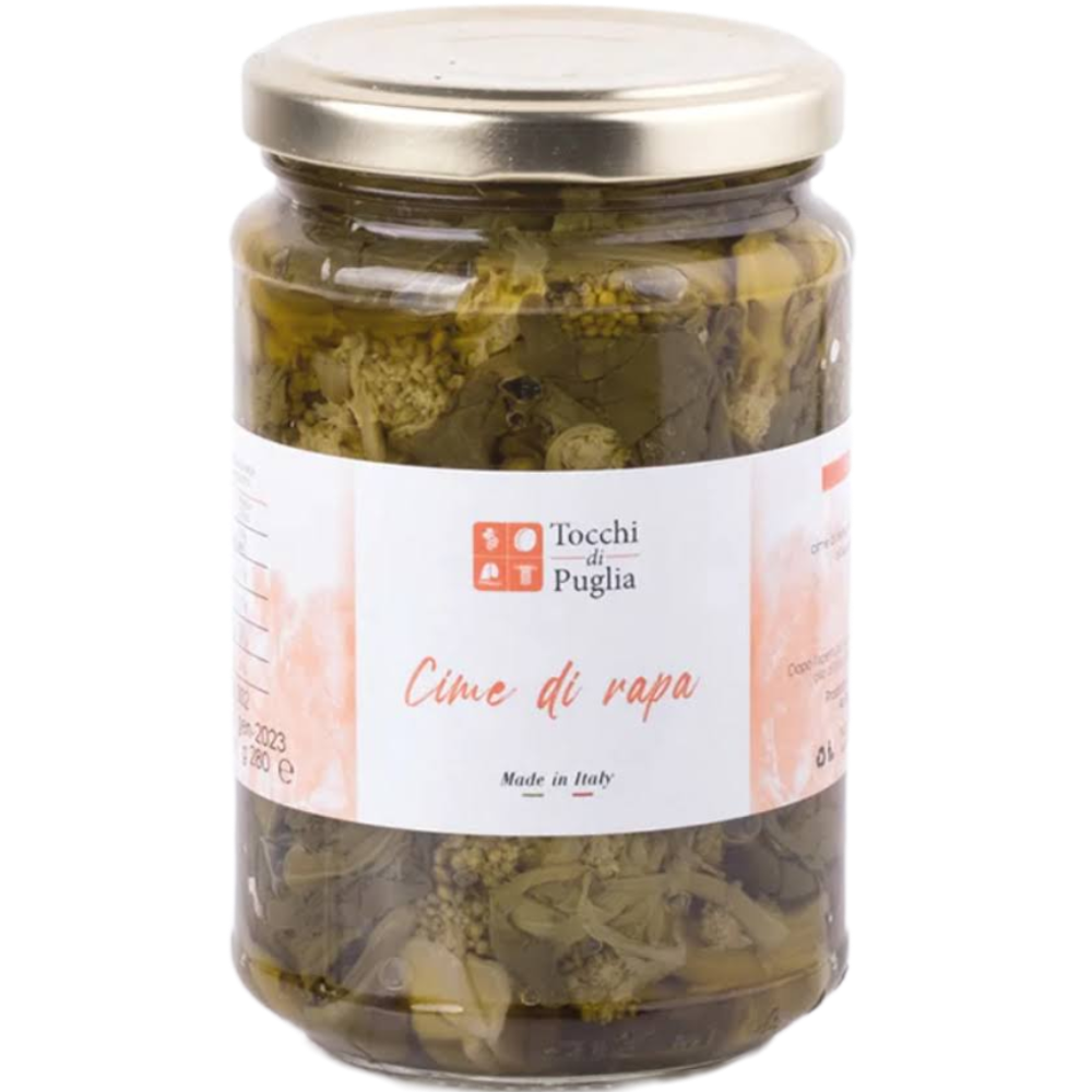 Cime di Rapa a Km Zero in Olio Extravergine di Oliva - 280g o 500g