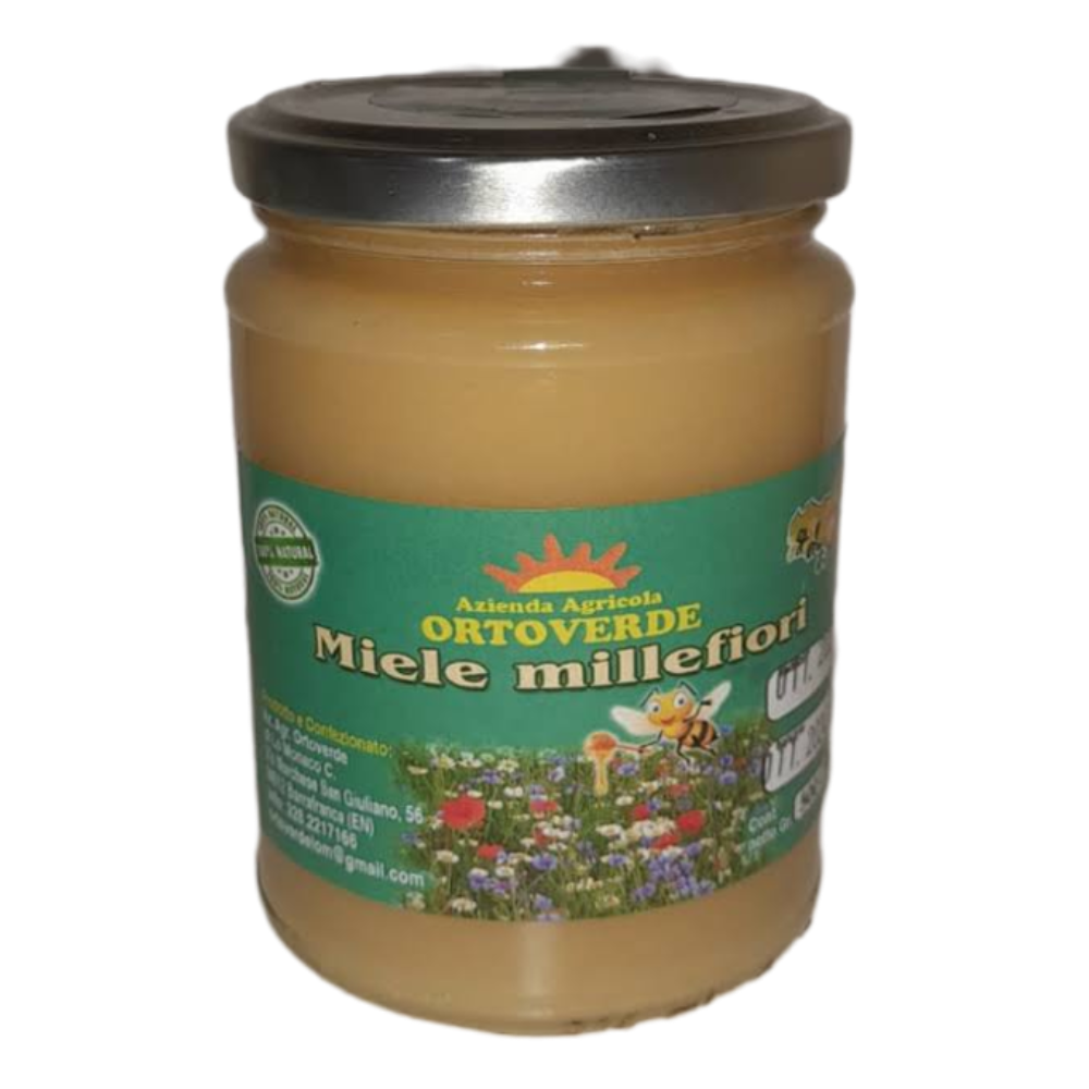 Miele Millefiori Biologico Siciliano - 1 Kg