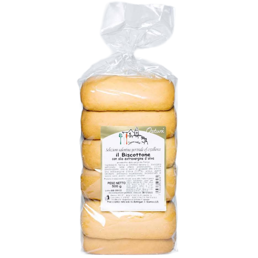 6Kg di Biscottoni Classici con Olio EVO - 12 Pezzi da 500g