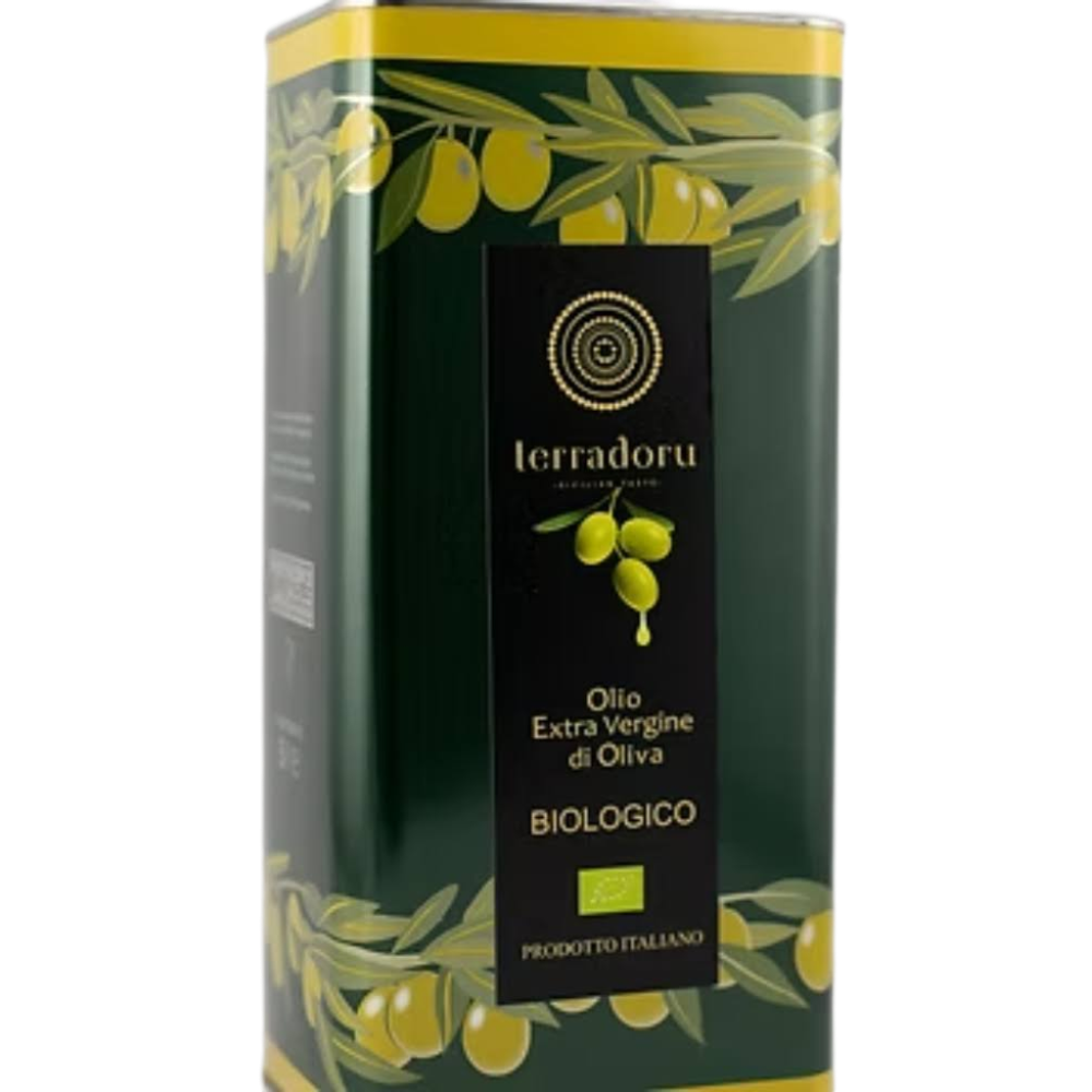 Olio Extravergine di Oliva Siciliano Biologico - 5 Litri
