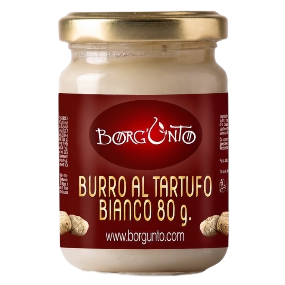Burro al Tartufo Bianco e Bianchetto - 80g