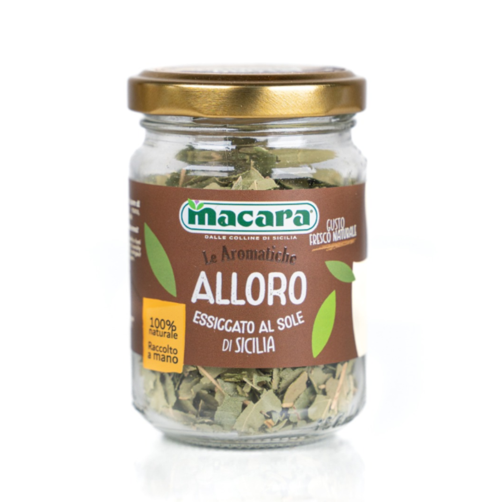 Alloro Contuso Essiccato al Sole di Sicilia - 165g