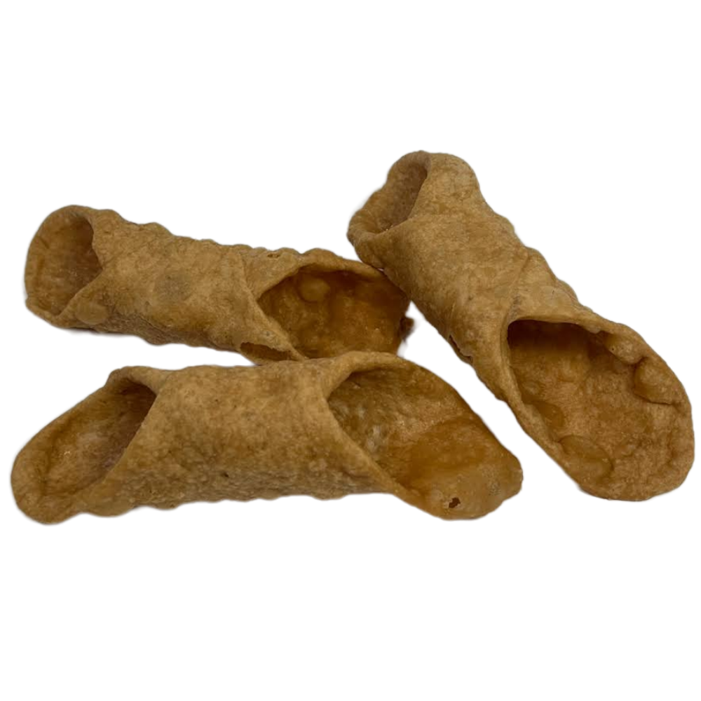 Cannoli Siciliani Senza Glutine e Senza Lattosio - 10 Pezzi