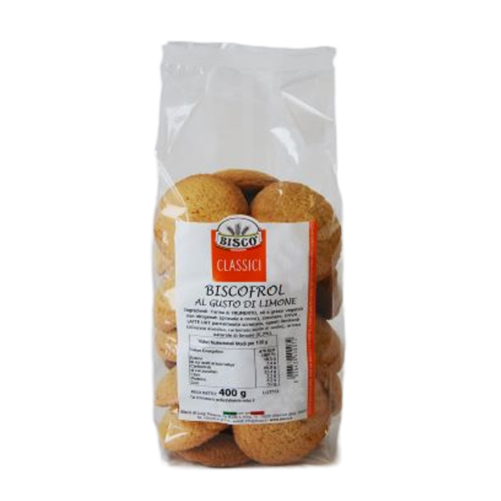 Biscotti Frollini al Gusto Limone - 400g