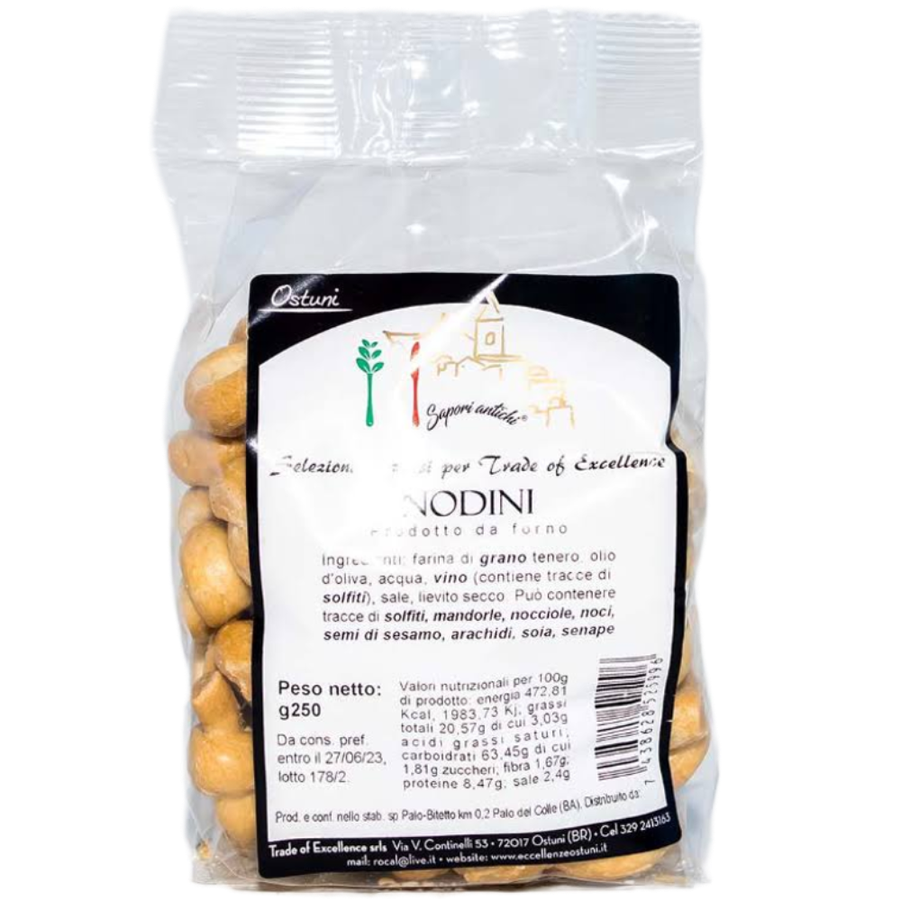 5Kg di Taralli Nodini - 20 Pezzi da 250g