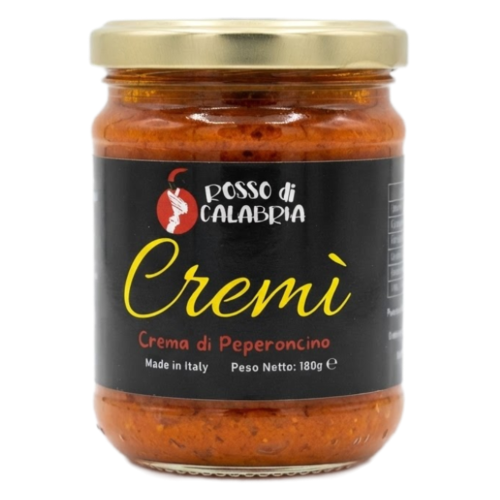 1Kg di Crema di Peperoncino Calabrese "Cremì" - 6 Pezzi da 180g