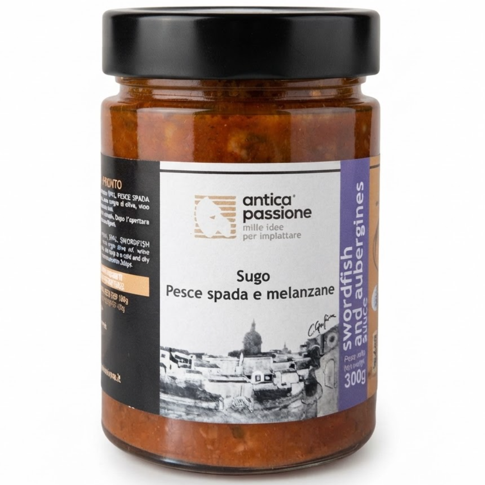 Sugo Pronto di Pesce Spada e Melanzane - 300g