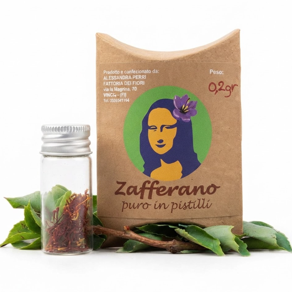 Zafferano Toscano in Pistilli - 0,2 Grammi
