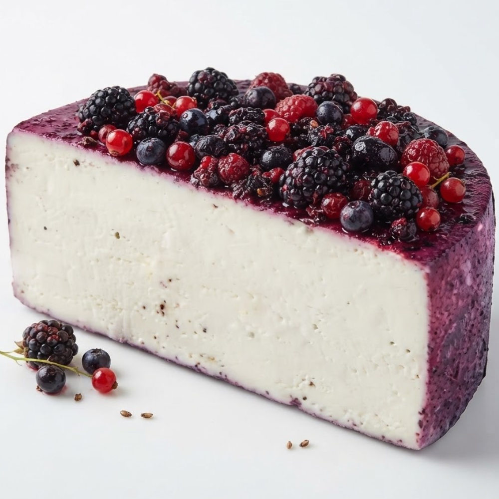 Formaggio di Capra Girgentana al Vino Rosso e Frutti di Bosco "Presidio SlowFood" - 1Kg