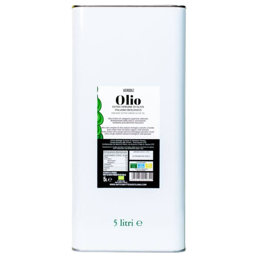 Olio Extra Vergine di Oliva Italiano - 5 Litri