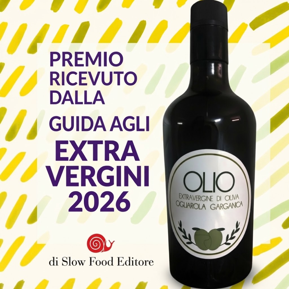 Olio Extravergine Varietà Ogliarola Garganica - 25cl, 50cl o 75cl