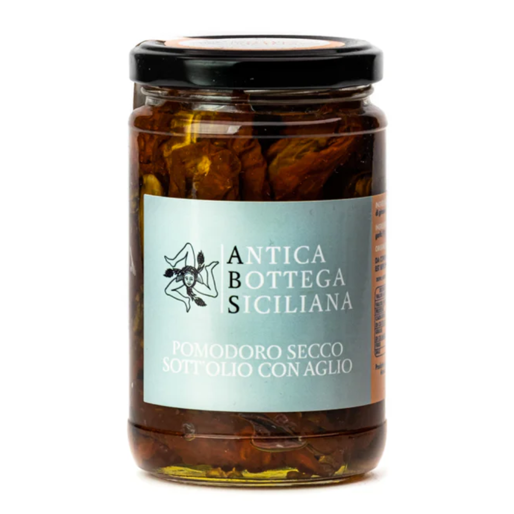Pomodori Secchi Sott'Olio con Aglio - 280g