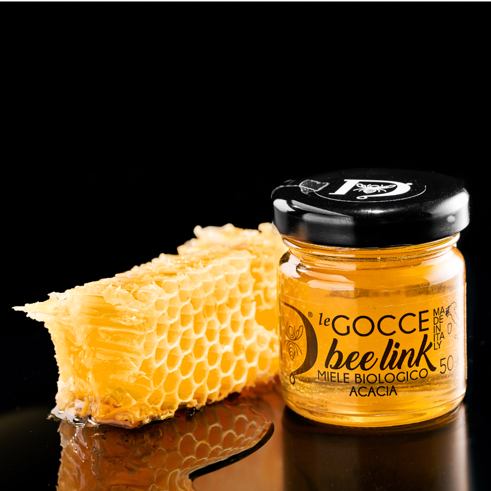 Miele di Acacia Biologico - 30g, 50g, 180g o 400g