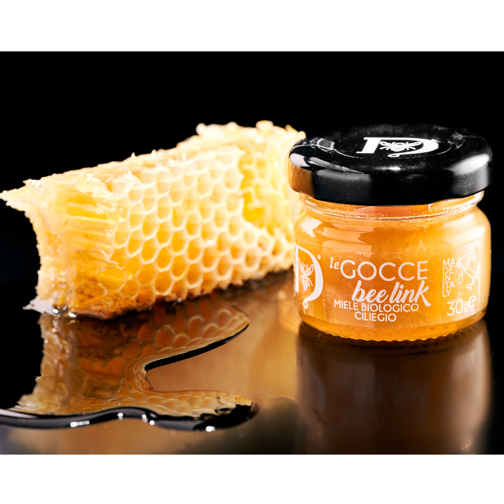 Miele di Ciliegio Biologico - 30g, 50g, 180g, 400g o 800g