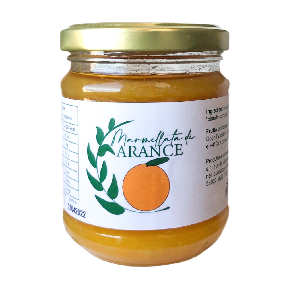 Marmellata di Arance del Gargano IGP 