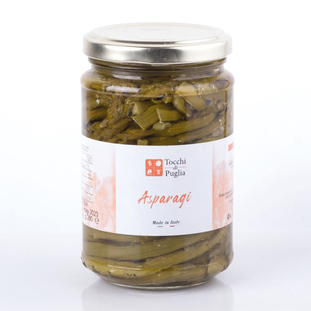 Asparagi a Km 0 in Olio Extra Vergine di Oliva - 280g