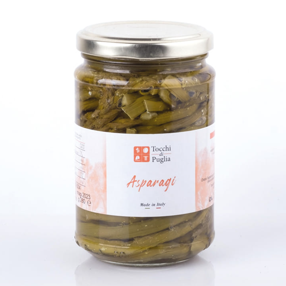 Asparagi a Km 0 in Olio Extra Vergine di Oliva