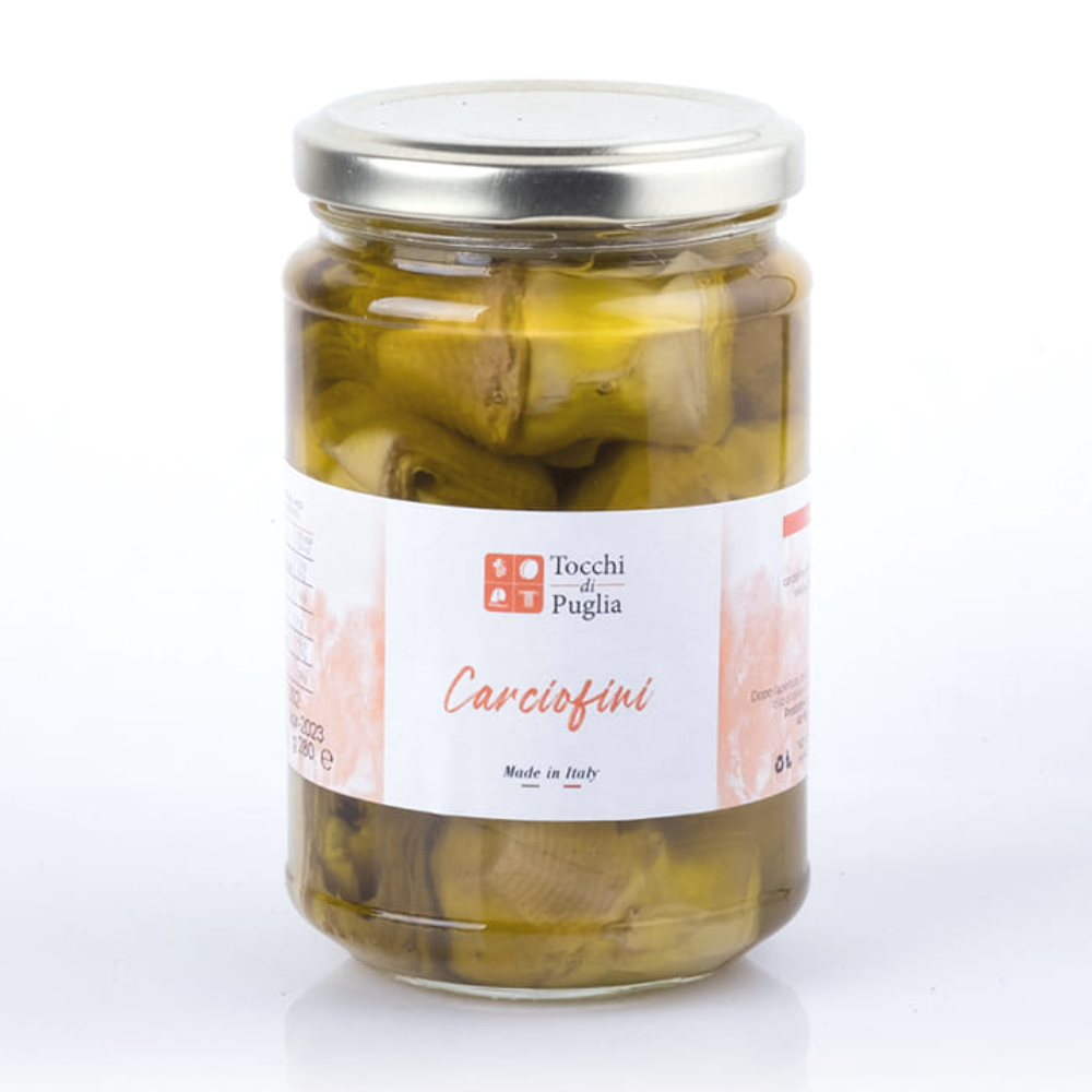 Carciofini a Km 0 in Olio Extra Vergine d'Oliva - 280g o 500g