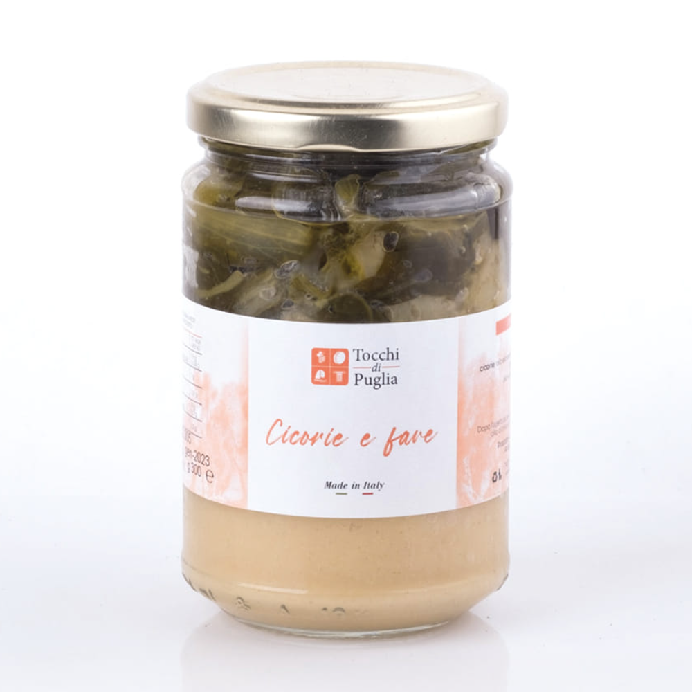 Purea di Fave e Cicorie a Km 0 - 280g