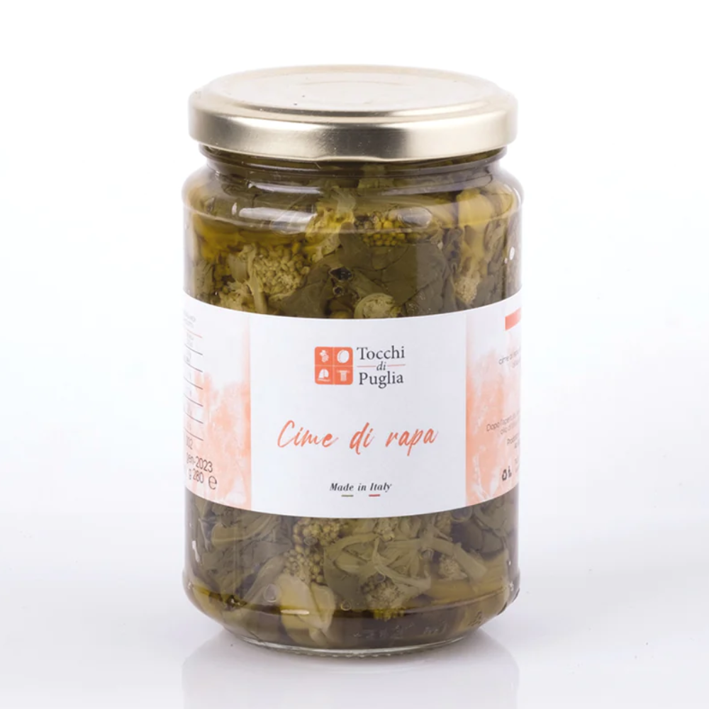 Cime di Rapa a Km 0 in Olio Extravergine di Oliva - 280g o 500g