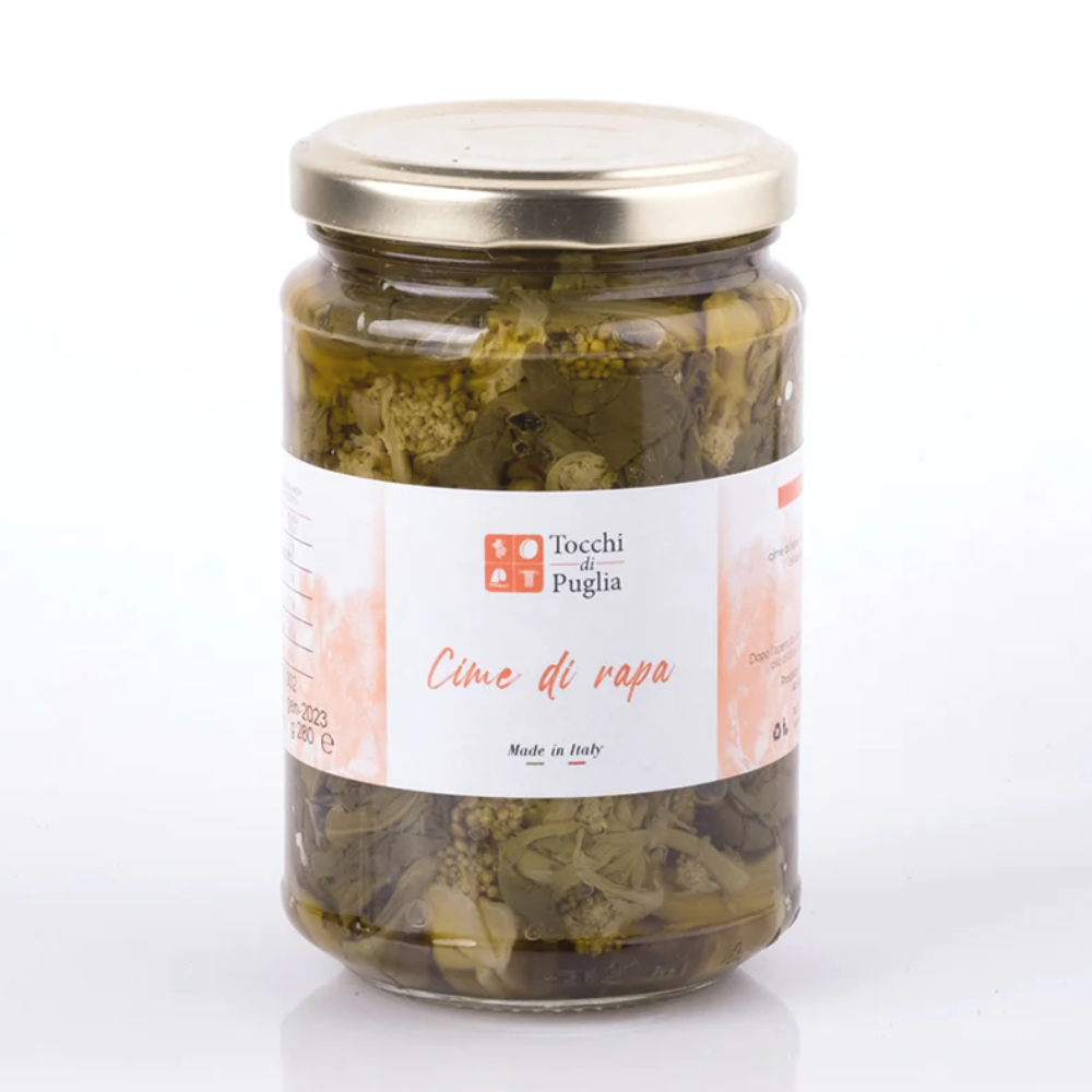 Cime di Rapa a Km 0 in Olio Extravergine di Oliva 