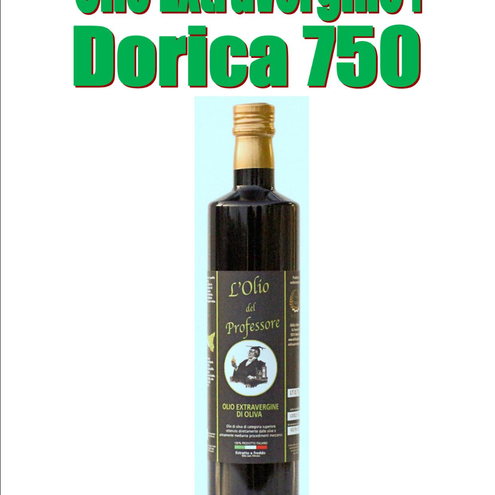 Olio EVO bottiglia lt 0,750