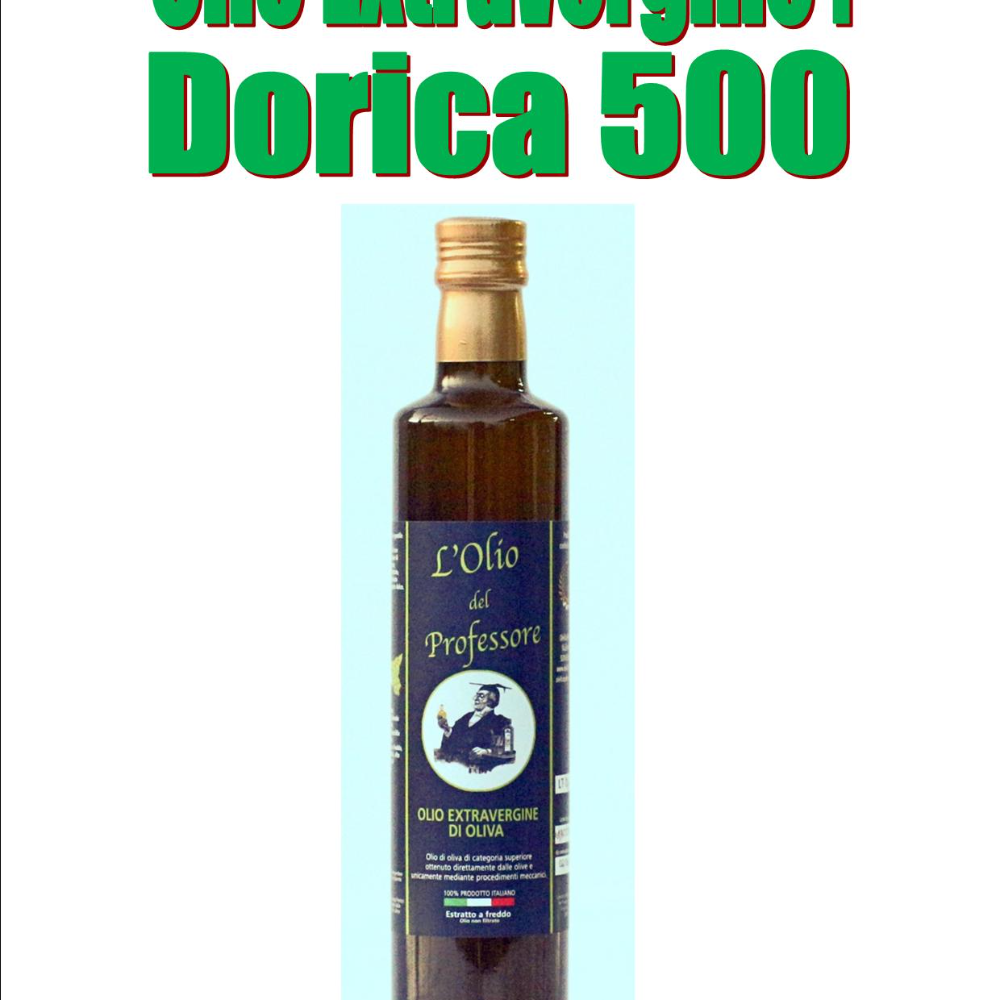 Olio  EVO bottiglia lt 0,500