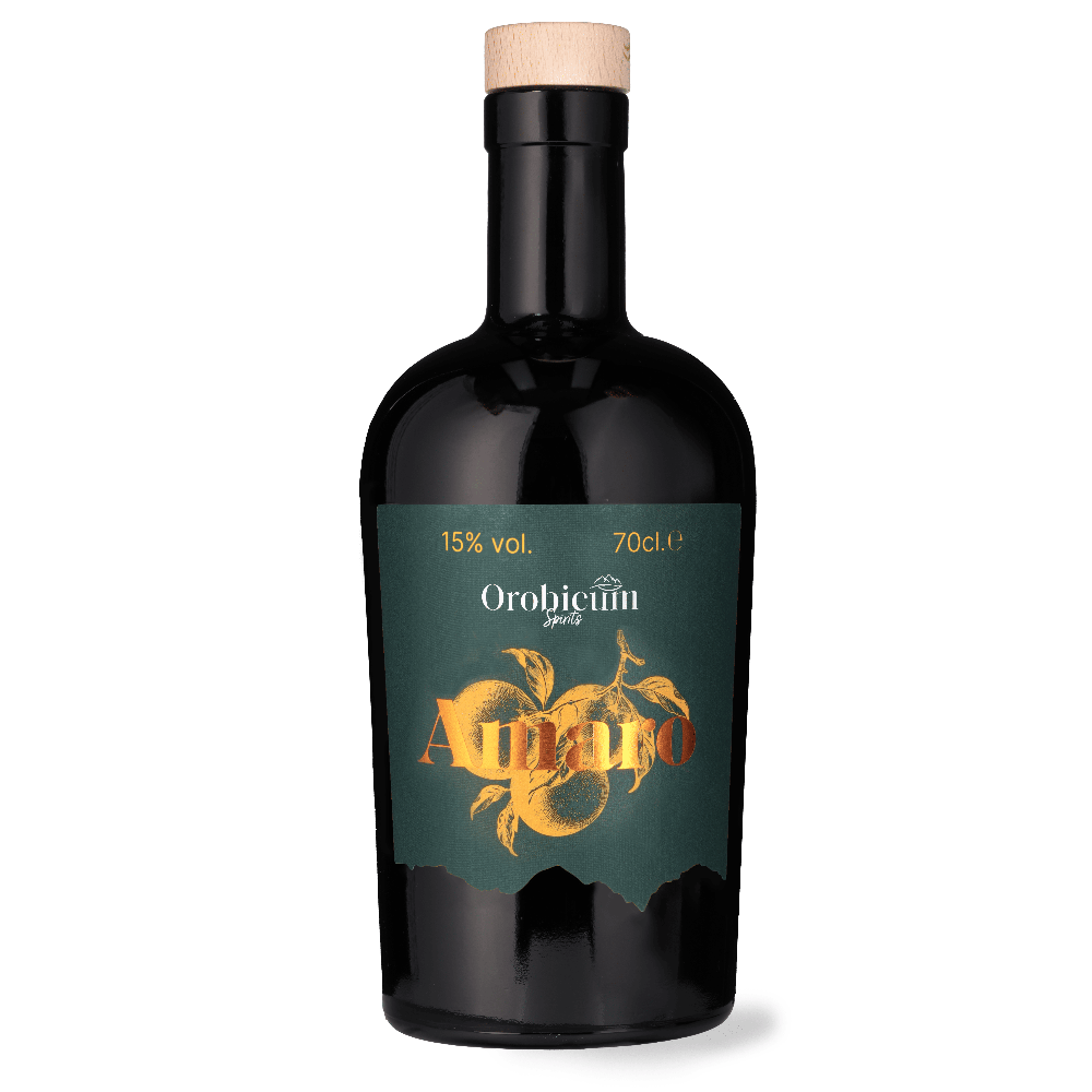 Amaro alle Erbe Officinali e Radici Artigianale "Orobicum" - 70cl