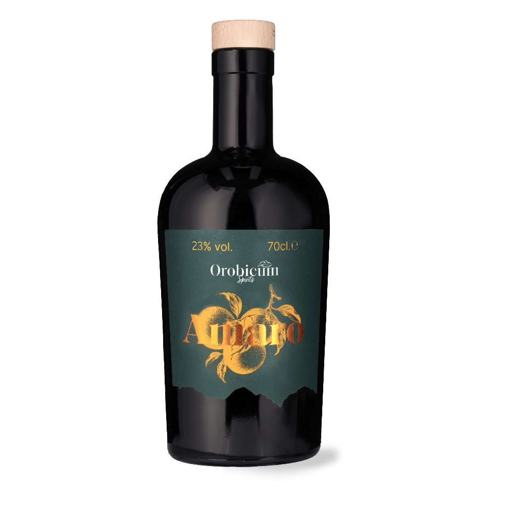 Amaro alle Erbe Officinali e Radici Artigianale "Orobicum" - 70cl