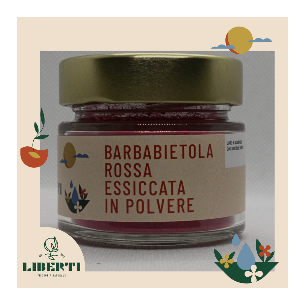 Barbabietola Rossa Essiccata in Polvere - 35g