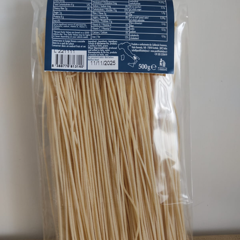 Spaghetti - Pasta Artigianale BIO 100% Italia