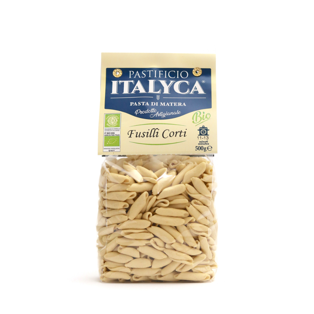 Fusilli Corti Artigianali BIO 100% Italiani - 500g