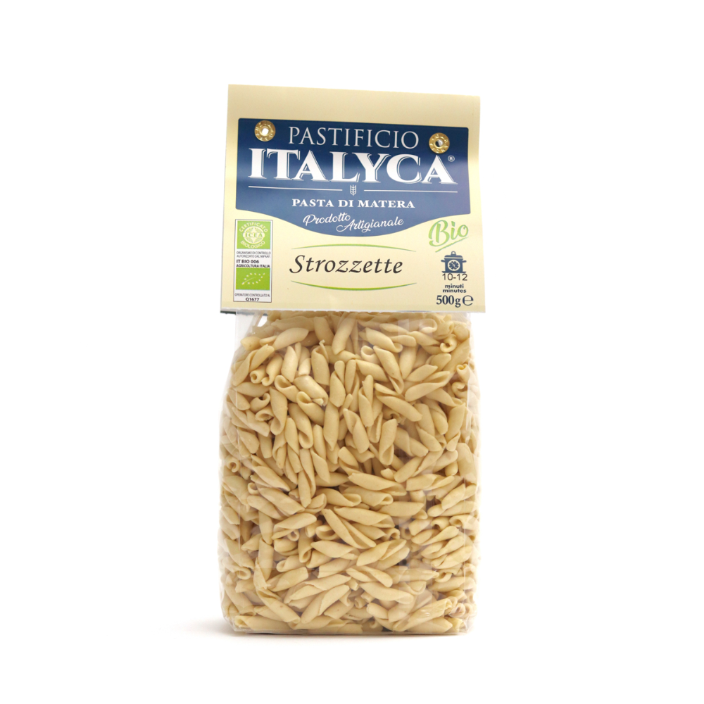 Pasta Strozzette Artigianali BIO 100% Italiane - 500g