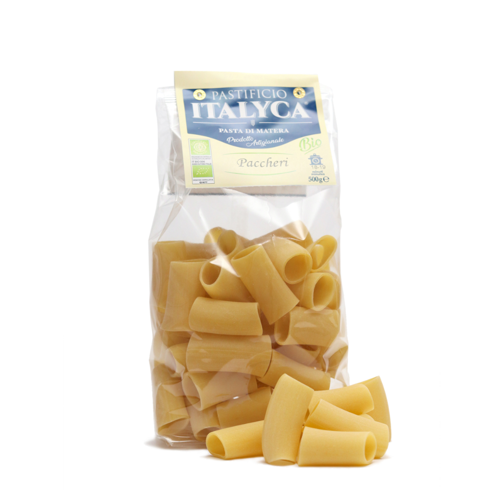 Paccheri Artigianali BIO 100% Italiani - 500g