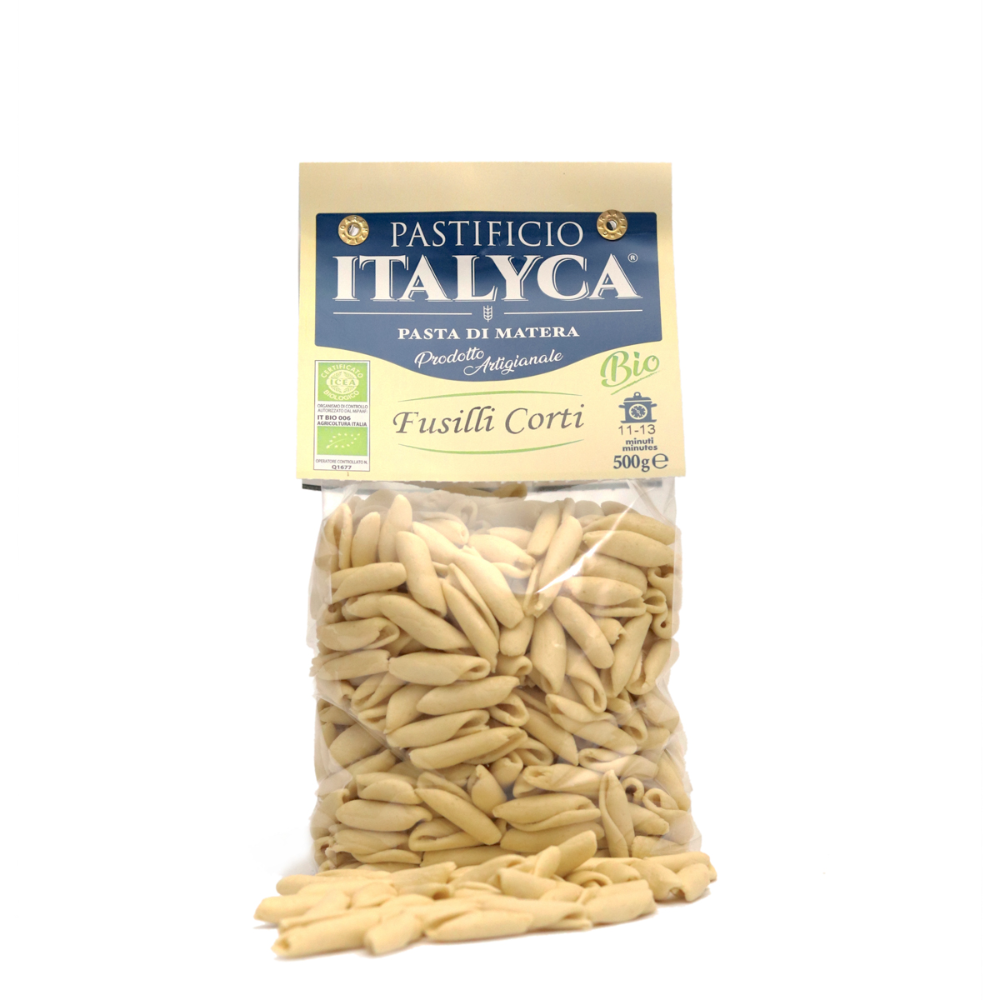 Fusilli Corti Artigianali BIO 100% Italiani - 500g