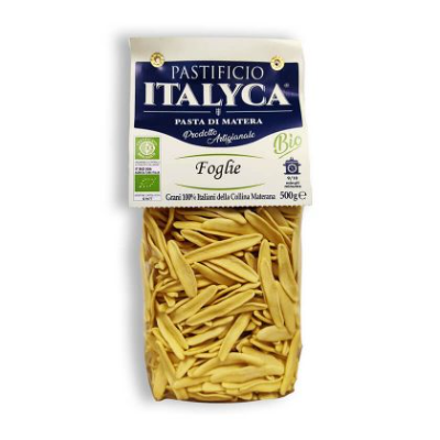Pasta Foglie Artigianali Biologiche Certificate 100% Italia - 500g
